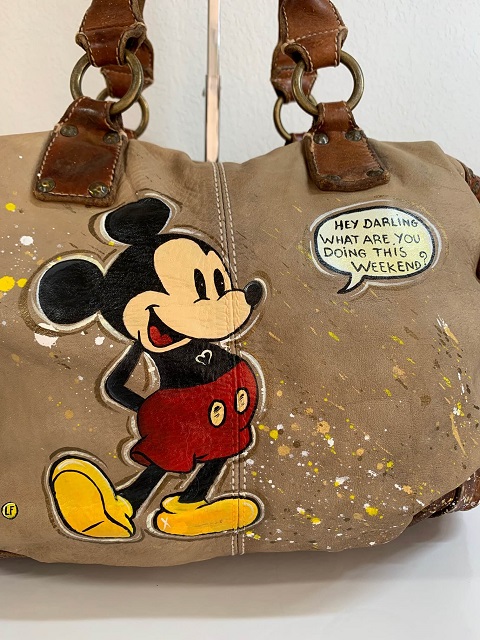 sac customisé mickey mouse