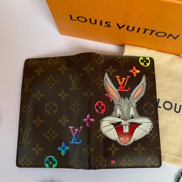 portefeuille Vuitton custom bugs bunny