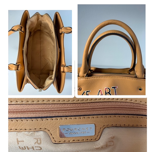sac cuir customisé mickey-intérieur