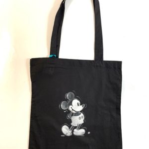 Tote bag noir -Mickey