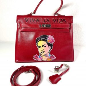 Sac customisé Frida Kahlo