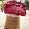 sac cuir rebel girl- porté main
