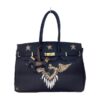 sac cuir black ibiza