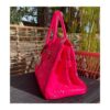 art bag cuir fluo-côté 2