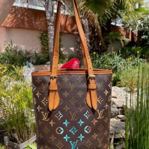 Sac Vuitton BUCKET customisé