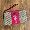 pochette michael kors hipocampe rose fushia
